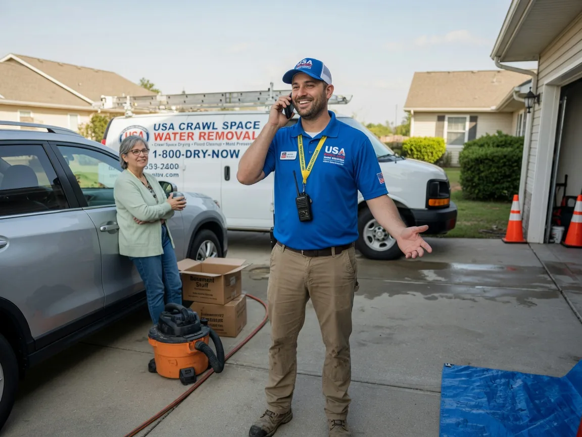 Crawl Space Water Removal West Elizabeth, PA FAQs